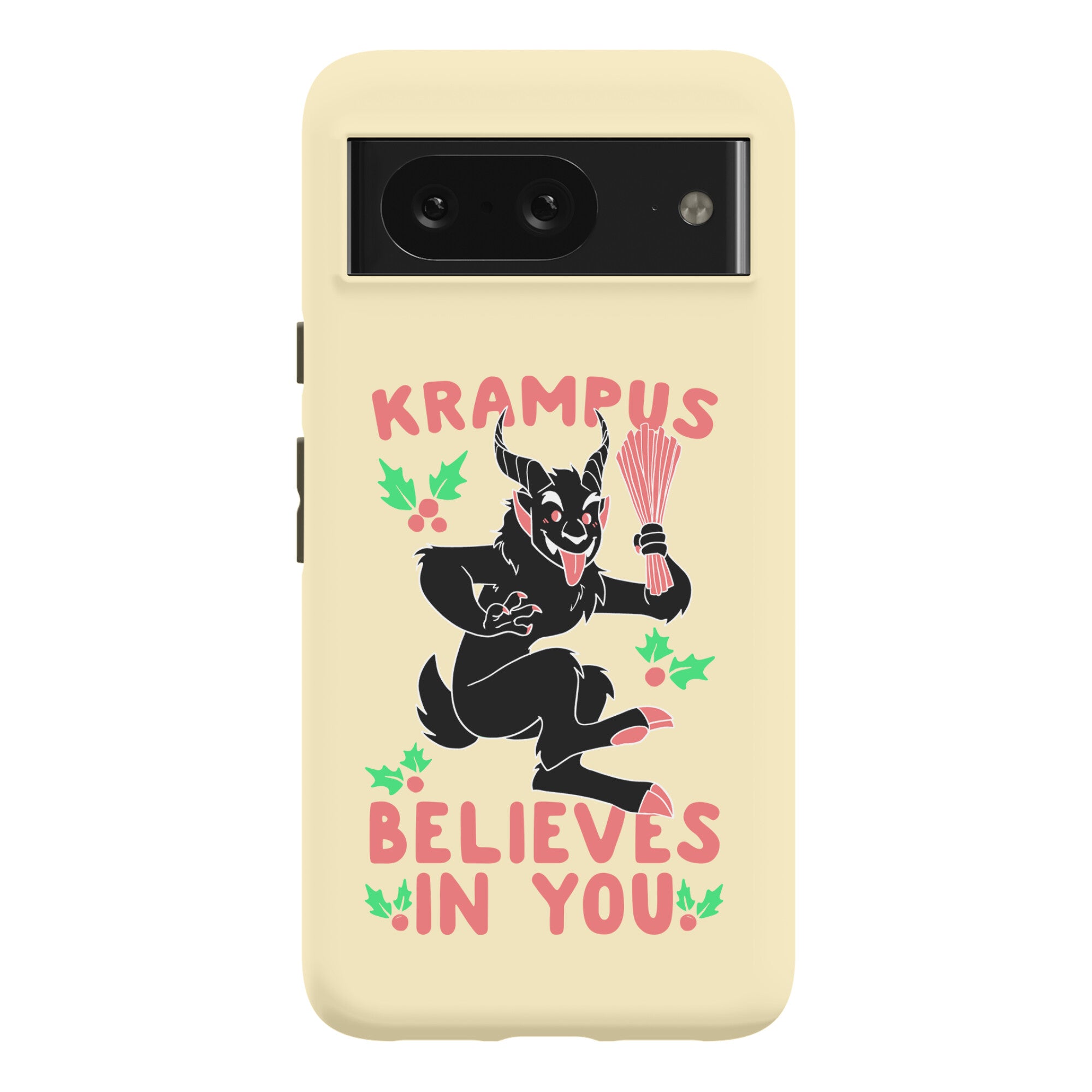 Krampus Believes in You Phone Case